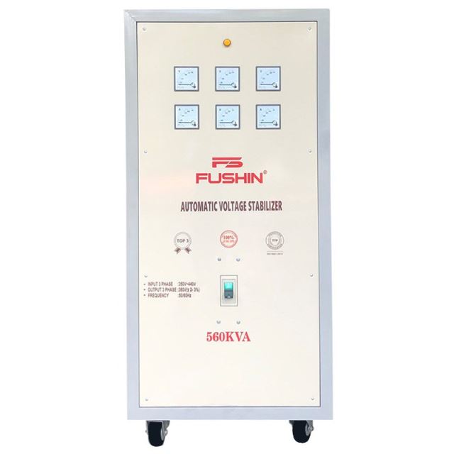 Ổn áp 3 pha - 500KVA Dải 260V ~ 420V Fushin