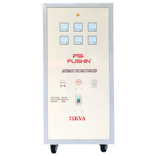 Ổn áp 3 pha - 75KVA Dải 260V ~ 420V Fushin