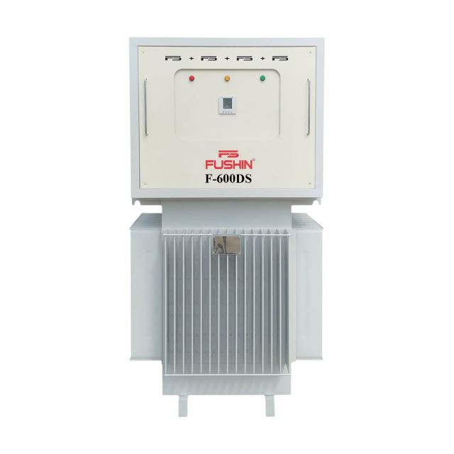 Ổn áp ngâm dầu 3 pha 600KVA Dải 320V ~ 440V