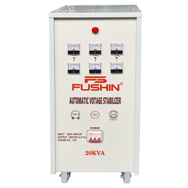 Ổn áp NLMT 3 pha - 20KVA Dải 350V ~ 500V Fushin