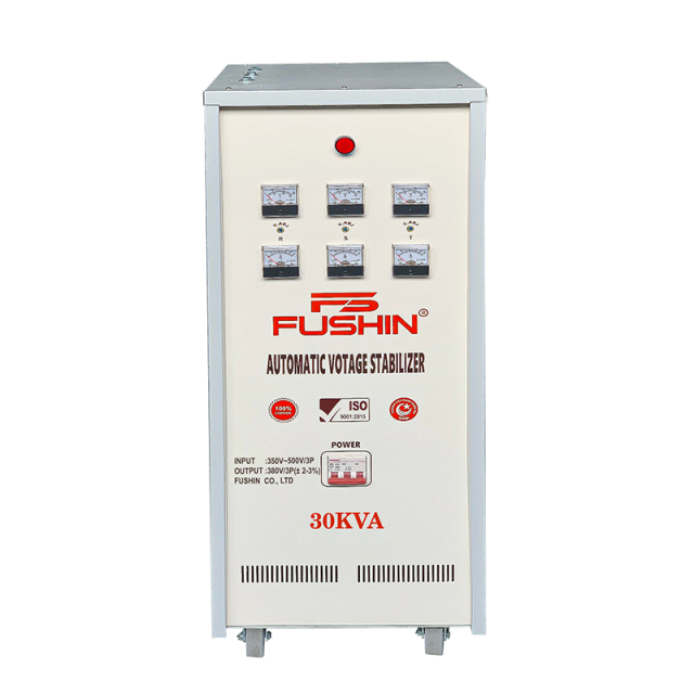 Ổn áp NLMT 3 pha - 30KVA Dải 350V ~ 500V Fushin