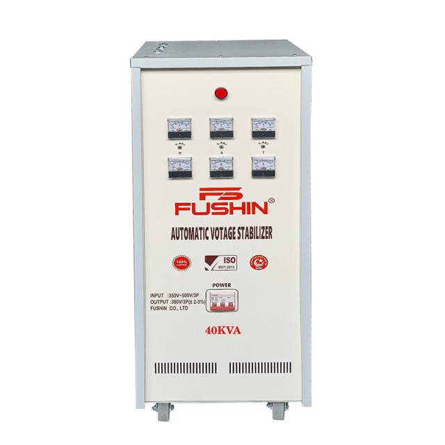 Ổn áp NLMT 3 pha - 40KVA Dải 350V ~ 500V Fushin