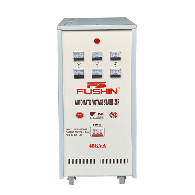 Ổn áp NLMT 3 pha - 45KVA Dải 350V ~ 500V Fushin