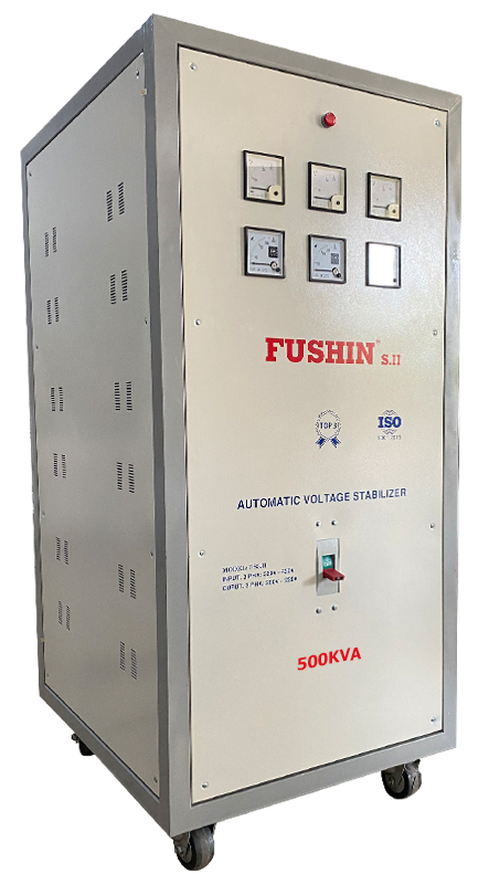 Ổn áp NLMT 3 pha - 500KVA Dải 350V ~ 500V Fushin