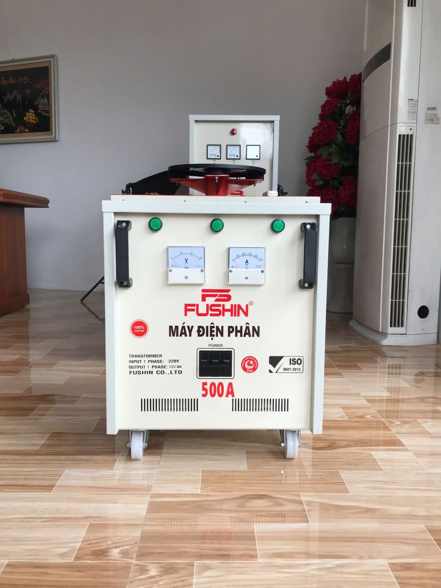 Máy điện phân - 500A Fushin