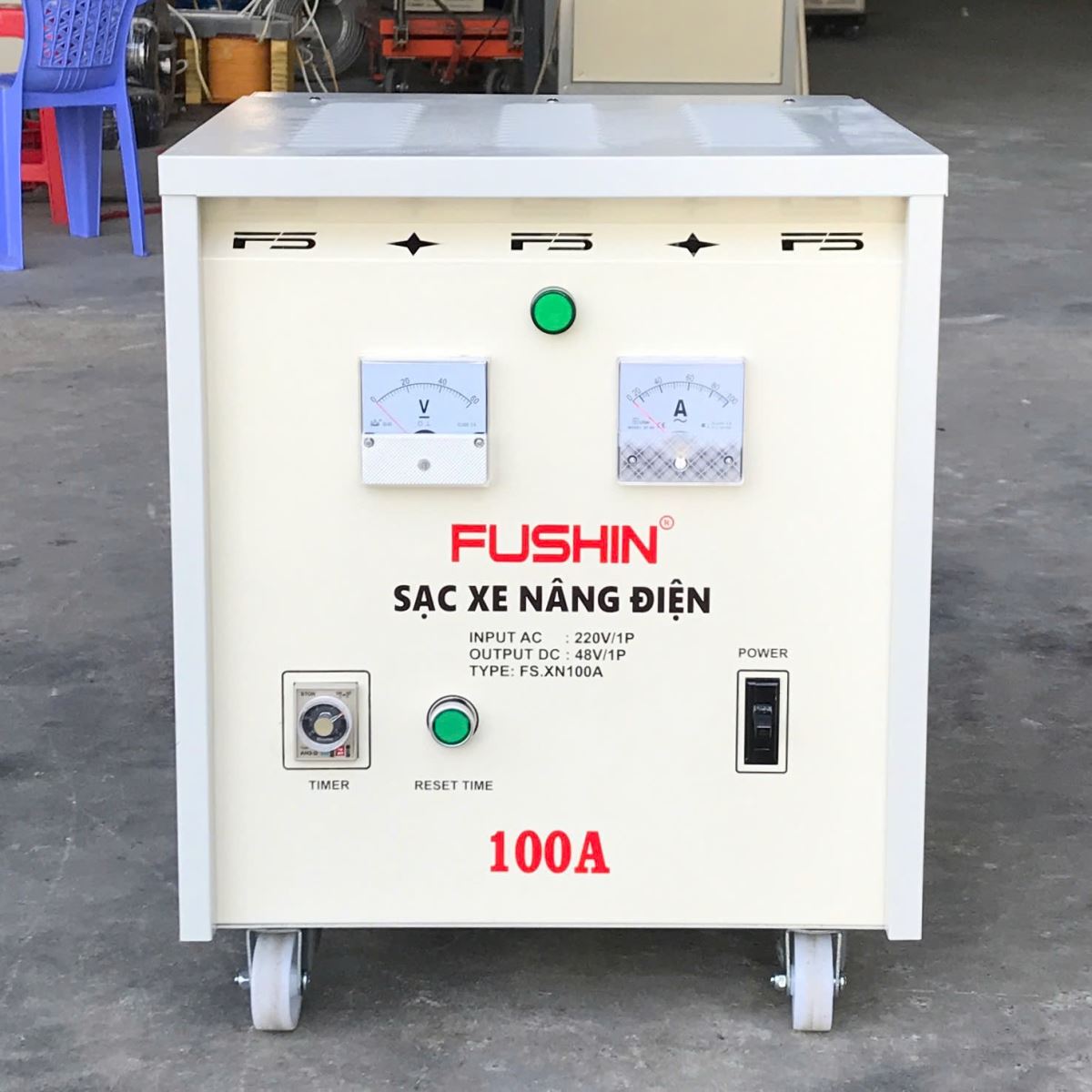 Sạc xe nâng điện 48VDC - 100A Thông dụng